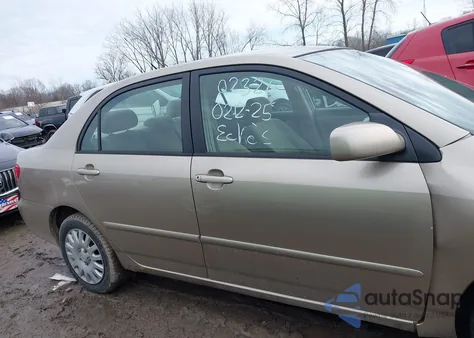 2006 Toyota Corolla Le из США, поврежденный, VIN 2T1BR32E86C610414